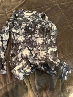 Obermeyer Black and White Patterned Youth Jacket